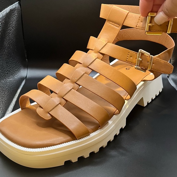 Torrid Cognac Chunky Gladiator Sandal - Picture 4 of 4